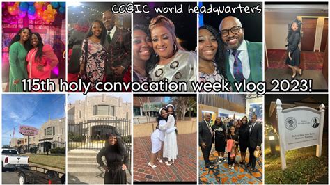 Th Cogic Holy Convocation Week Vlog Youtube