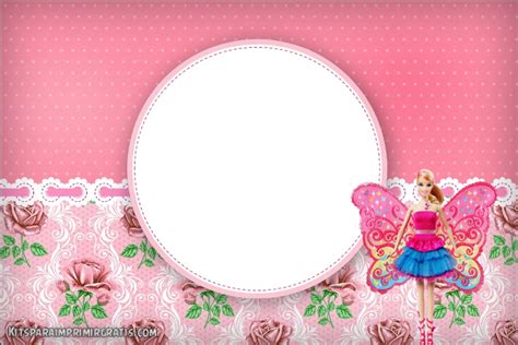 Decoraci N De Barbie Mariposa Imprimibles Gratis Kits Para Imprimir