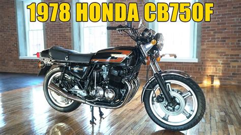 1978 Honda Cb750f Youtube