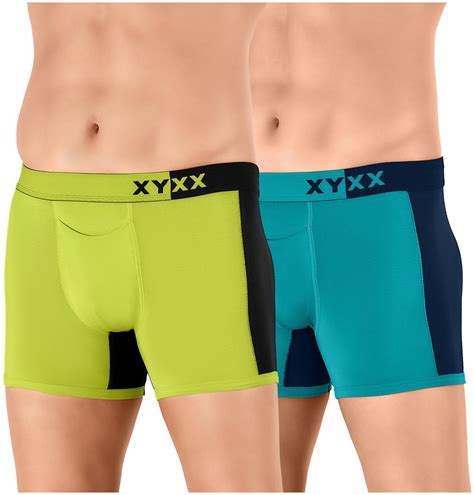 Buy Xyxx Solid Trunks Multi Pack Of 2 Online At Low Prices In India