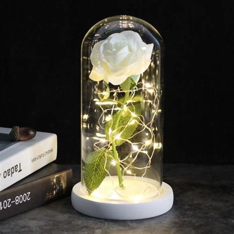 Beauty And The Beast Rose Led Enchanted Galaxy Rose Eternal Flower