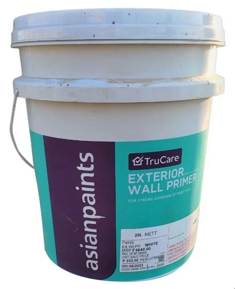 Asianpaints Trucare Exterior Wall Primer Ltr At Rs Litre In Ranchi