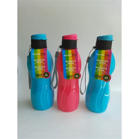 Garrafa Squeeze Neon Shopee Brasil