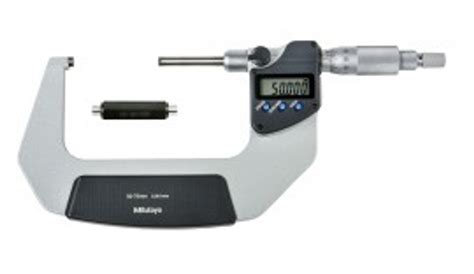 Mitutoyo 406 252 30 Micrometer Non Rotating 50 75m Testequipmentusa