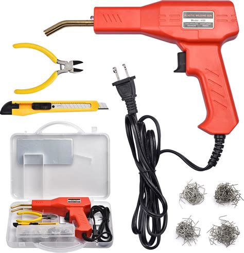 Plastic Welder Kit For Bumper Repair Staples Hot Stapler Welding