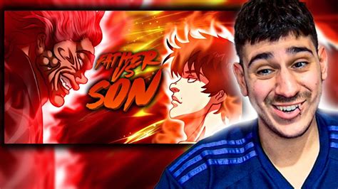 REACCIONANDO A RAP BAKI Vs YUJIRO FATHER Vs SON Saga LA ULTIMA CENA