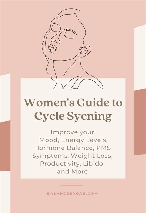 Womens Guide To Cycle Syncing Balance By Gab Happy Hormones