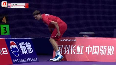 突发意外2023苏杯安赛龙vs李梓嘉个人精剪Badminton Sudirman Cup 2023 Viktor Axelsen vs