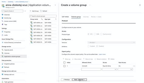 Bereitstellen Des Ersten Sap Hana Hosts Mithilfe Von Azure Netapp Files