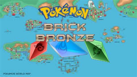 Roblox Pokemon Brick Bronze Z Crystal Locations Youtube