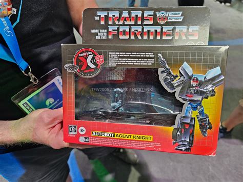 San Diego Comic Con 2024 Transformers Collaborative Knight Rider X