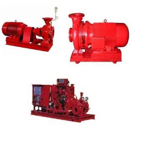 Cast Iron 50 60 Hz Fire Fighting Pump Max Flow Rate 7500 LPM 5 20