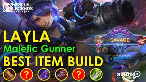 Mlbb Layla Savage Gameplay Best 2020 Item Build Spell Emblem And Combo