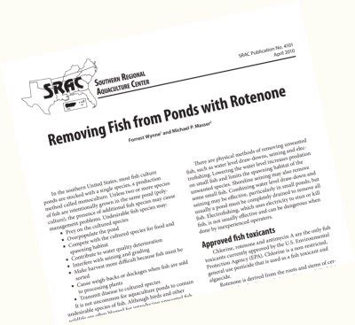 Using Rotenone To Renovate Fish Populations In Farm Ponds – Dr Erik ...