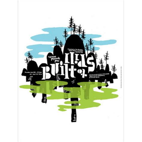 Built to Spill Concert Poster by Patent Pending (SOLD OUT) - Poster Cabaret