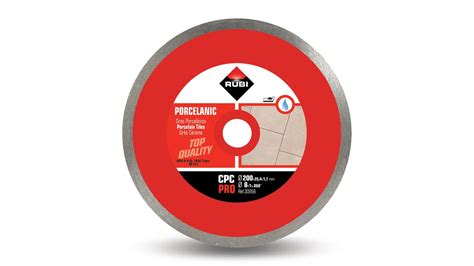 AABTools Rubi 30961 14 Porcelain Tiles Continuous Rim Diamond Blade