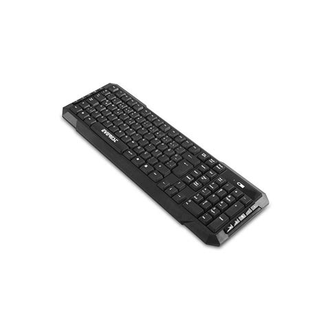 Ensemble Clavier Qwerty Multimédia Souris Sans Fil Everest KM 510