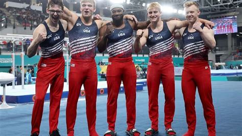 "Final Push" - Team USA men's gymnastics describe their quest to qualify for Paris 2024 Olympics