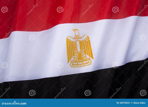 Flag Of Egypt Egyptian Flag Stock Image Image Of Emblem National