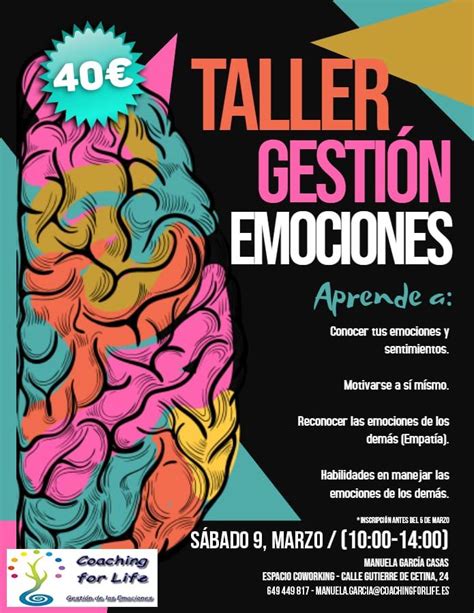 Taller Gestión de Emociones Coaching for Life