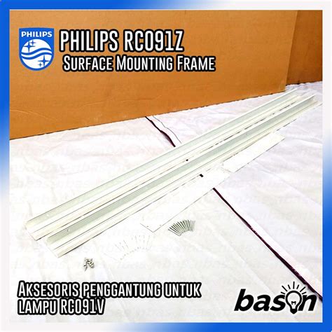 Jual Philips Rc091z Smb Surface Mounting Frame Aksesoris Outbow Led