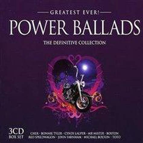 Greatest Ever Rock Ballads Various Artists Cd Album