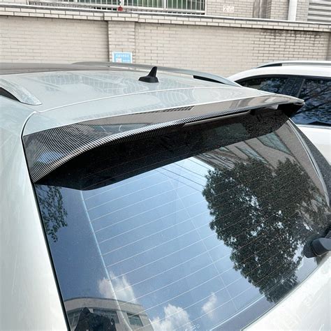 1x Rear Trunk Spoiler Roof Lip Wing For Volkswagen Tiguan Mk2 17 23 Gloss Black Ebay