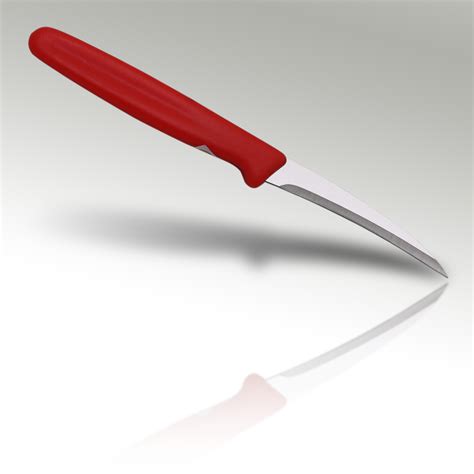 Carving Knife Red Plastic Handle Chopchopchop Co Uk