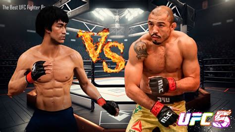 Ps Bruce Lee Vs Jos Aldo Ea Sports Ufc Youtube