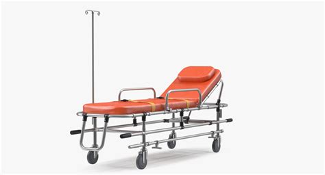 Hospital bed trolley 3D model - TurboSquid 1375879