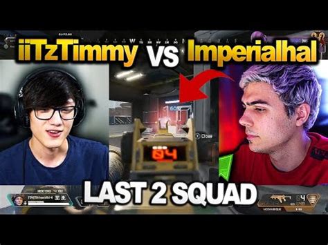 Tsm Imperialhal Team Vs Iitztimmy Team In Rank Last Squad Apex