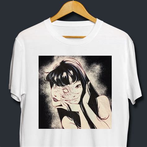 Camiseta Unissex Tomie Two Junji Ito Horror Manga Shopee Brasil