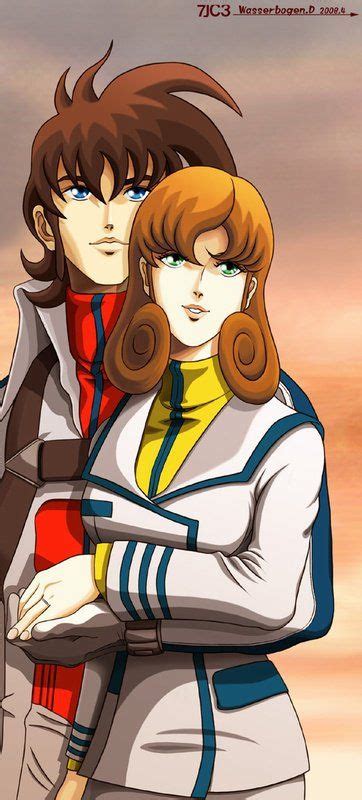 Robotech Macross Rick Hunter And Lisa Hayes Robotech Robotech Macross