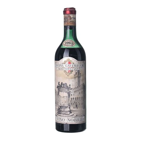 1963 Vino Nobile Di Montepulciano Cantina Gattavecchi VIATEMPIA