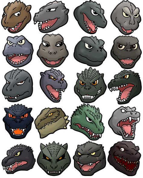 The Godzilla Icon By Zafran77 On Deviantart