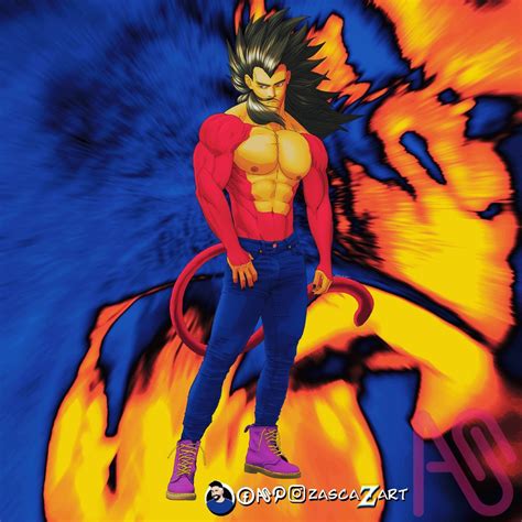 Vegeta Ssj4 Zasca Z Art Illustrations ART Street