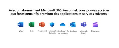 Microsoft 365 Personnel Abonnement De 12 Mois 1 Personne