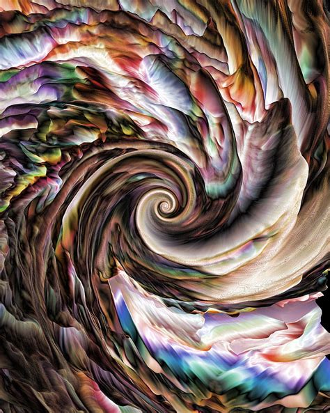 Fractal Spiral Abstraction Colorful Hd Phone Wallpaper Peakpx