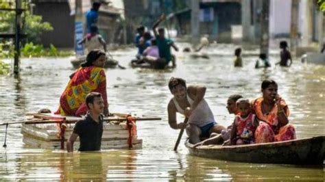 The Flood Havoc In Bihar Is Continuously Worsening As People In 12