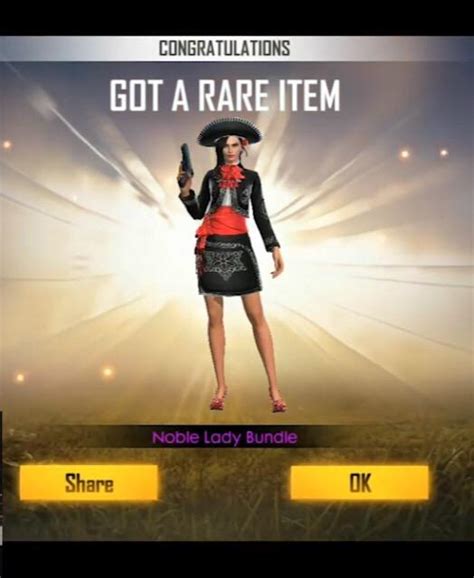 Novo Ouro Royale De Agosto Skin Nobre Senhora Free Fire Mania