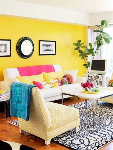 Yellow Living Room Design Ideas Colorful Living Room Design Yellow