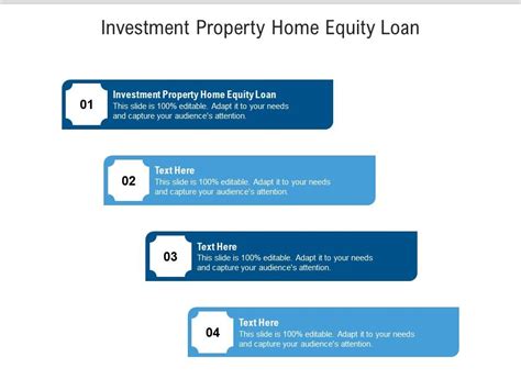 Investment Property Home Equity Loan Ppt Powerpoint Presentation Show Cpb Presentation