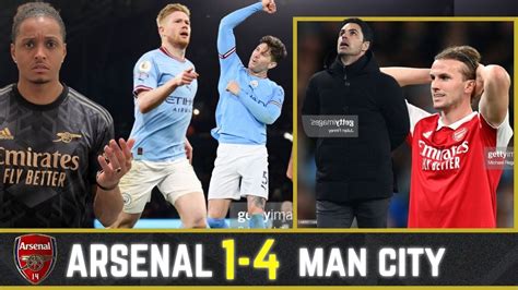 ARSENAL 1 4 MAN CITY SACK ARTETA EDU AND VINI TONIGHT AFTER BOTTLING