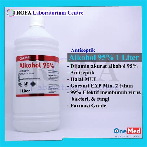 Jual Alkohol Alkohol Antiseptik Alkohol Untuk Luka Liter