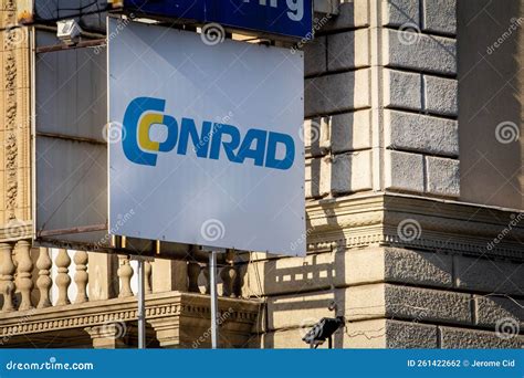 Conrad Electronic Logo On Their Store For Budapest Editorial