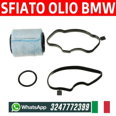 KIT FILTRO SFIATO SEPARATORE OLIO BMW Serie 3 5 E46 330D E39 X5 E53