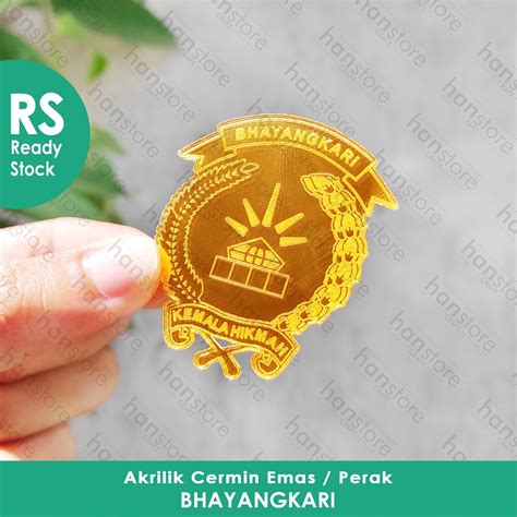 Jual Rs Cm Logo Bhayangkari Emblem Lambang