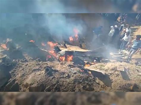 Iaf Plane Crash Two Major Accidents In Rajasthan Mp 3 Aircraft Including Sukhoi 30 And Miraj