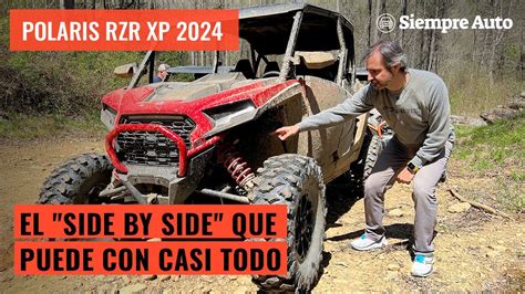 POLARIS RZR XP 2024 Mejoras y prueba off road del side by side más