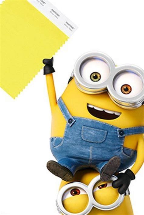 Fabulous Minions Yellow Is The New Black Living Coral Pantone